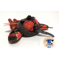 Officiële Pokemon center knuffel, Kuttari Buzzwole wakker 18cm lang 